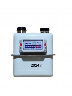 Счетчик газа СГД-G4ТК с термокорректором (вход газа левый, 110мм, резьба 1 1/4") г. Орёл 2024 год выпуска Бийск